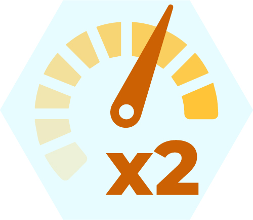 Hiệu quả dự án X2 lần