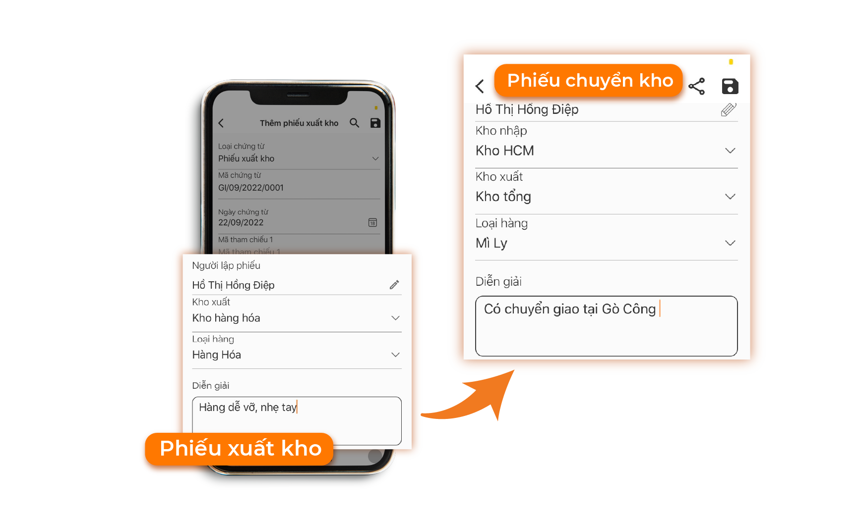 Quản lý hoạt động kho từ xa