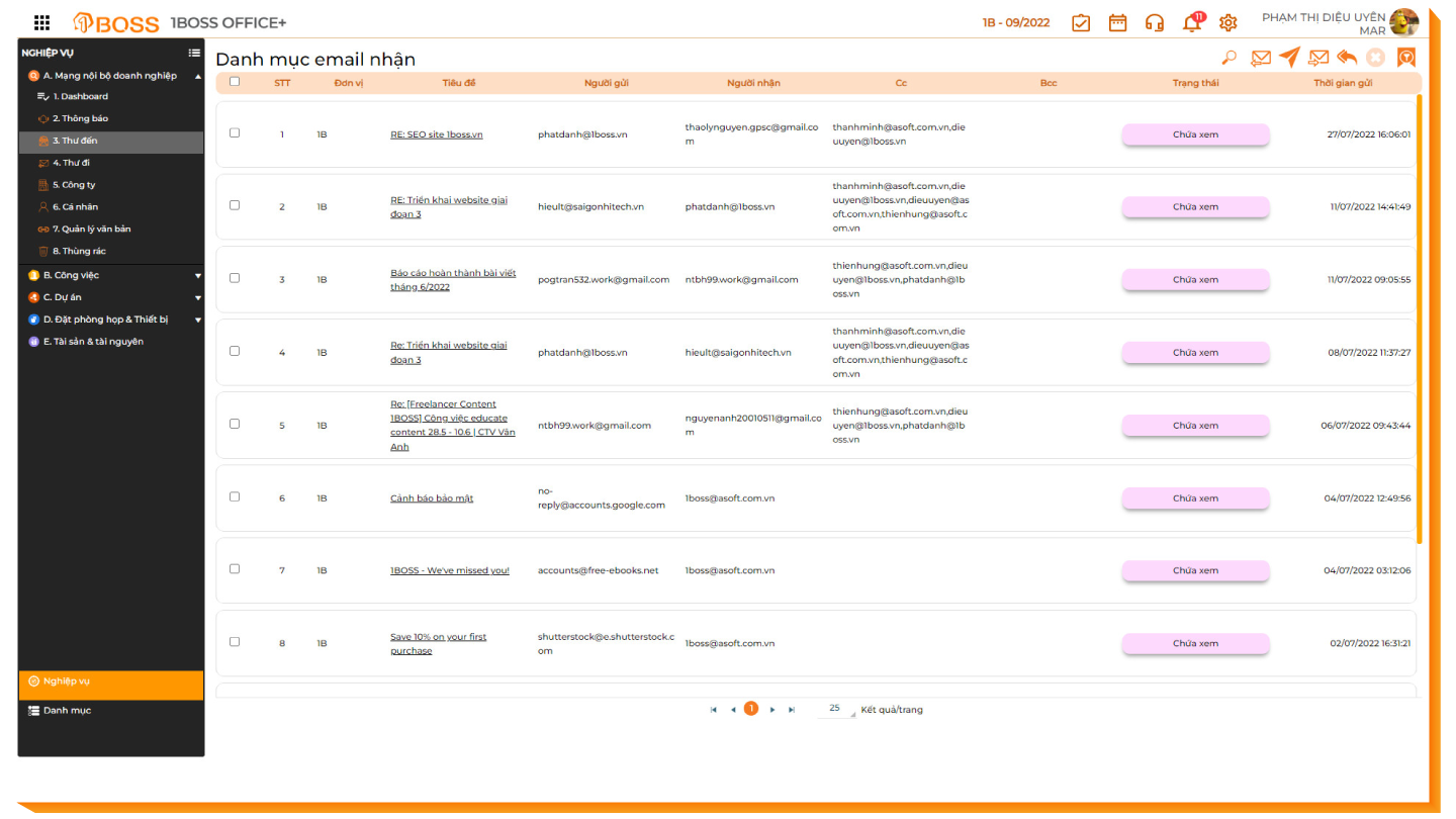 Hộp thư điện tử