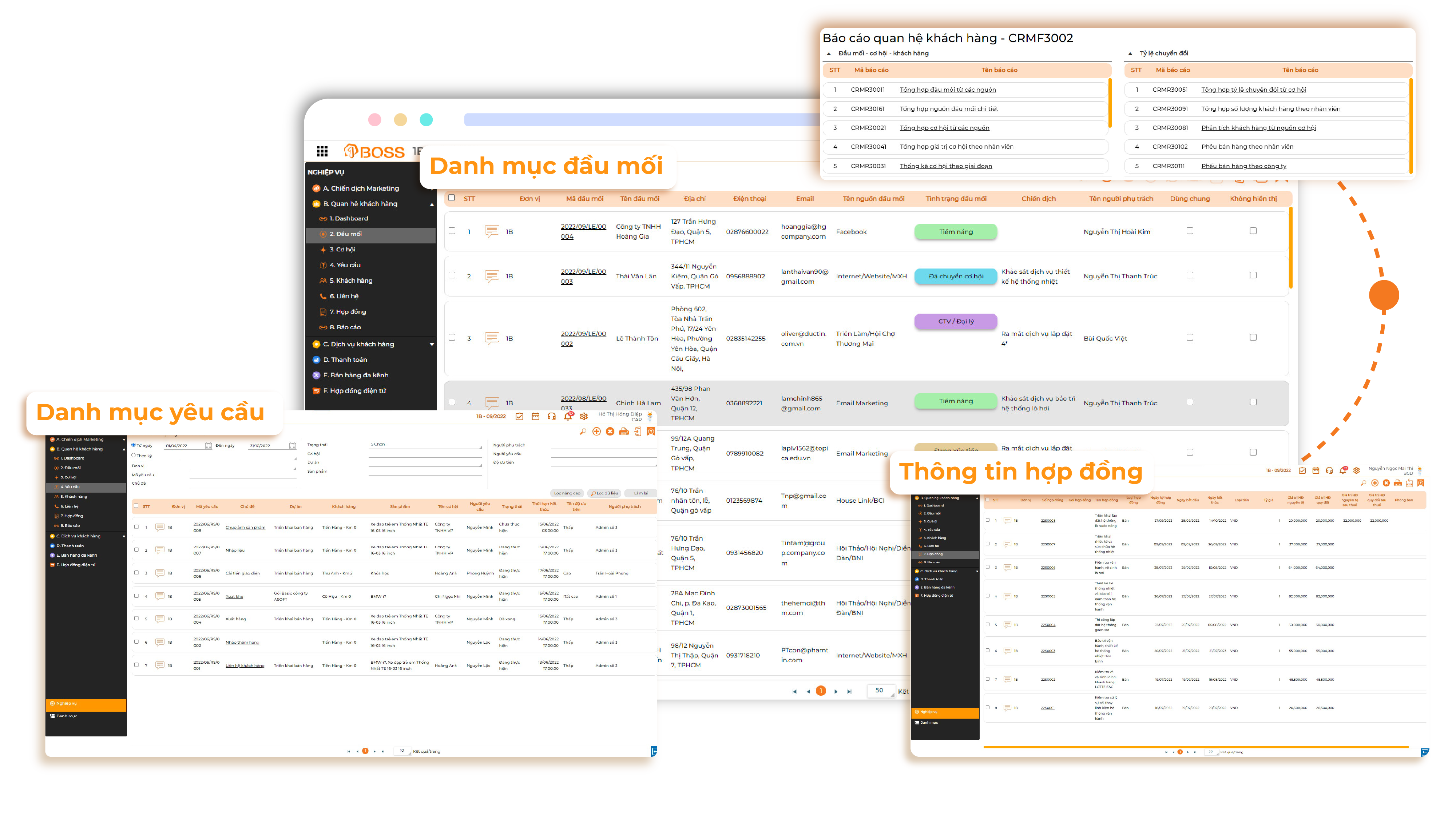 Quản lý quan hệ khách hàng chuyên nghiệp