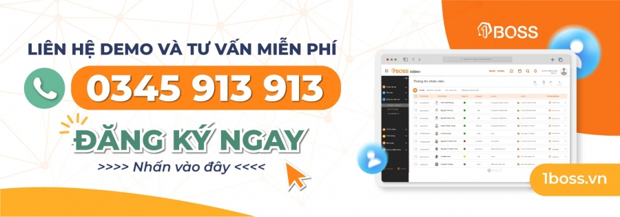 Cách nâng cao chất lượng công tác quản trị nhân sự với 1BOSS HRM