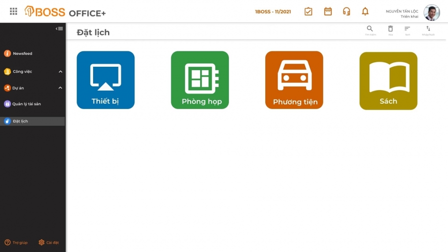 1BOSS Booking |Phần mềm quản lý lịch hẹn, lịch công tác online
