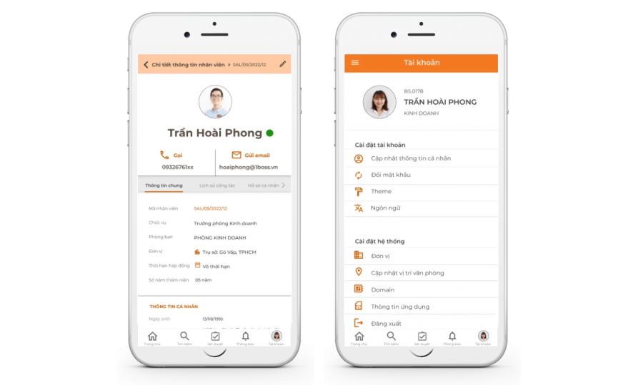 9 Điều cần lưu ý khi sử dụng ứng dụng quản lý nhân sự của 1BOSS
