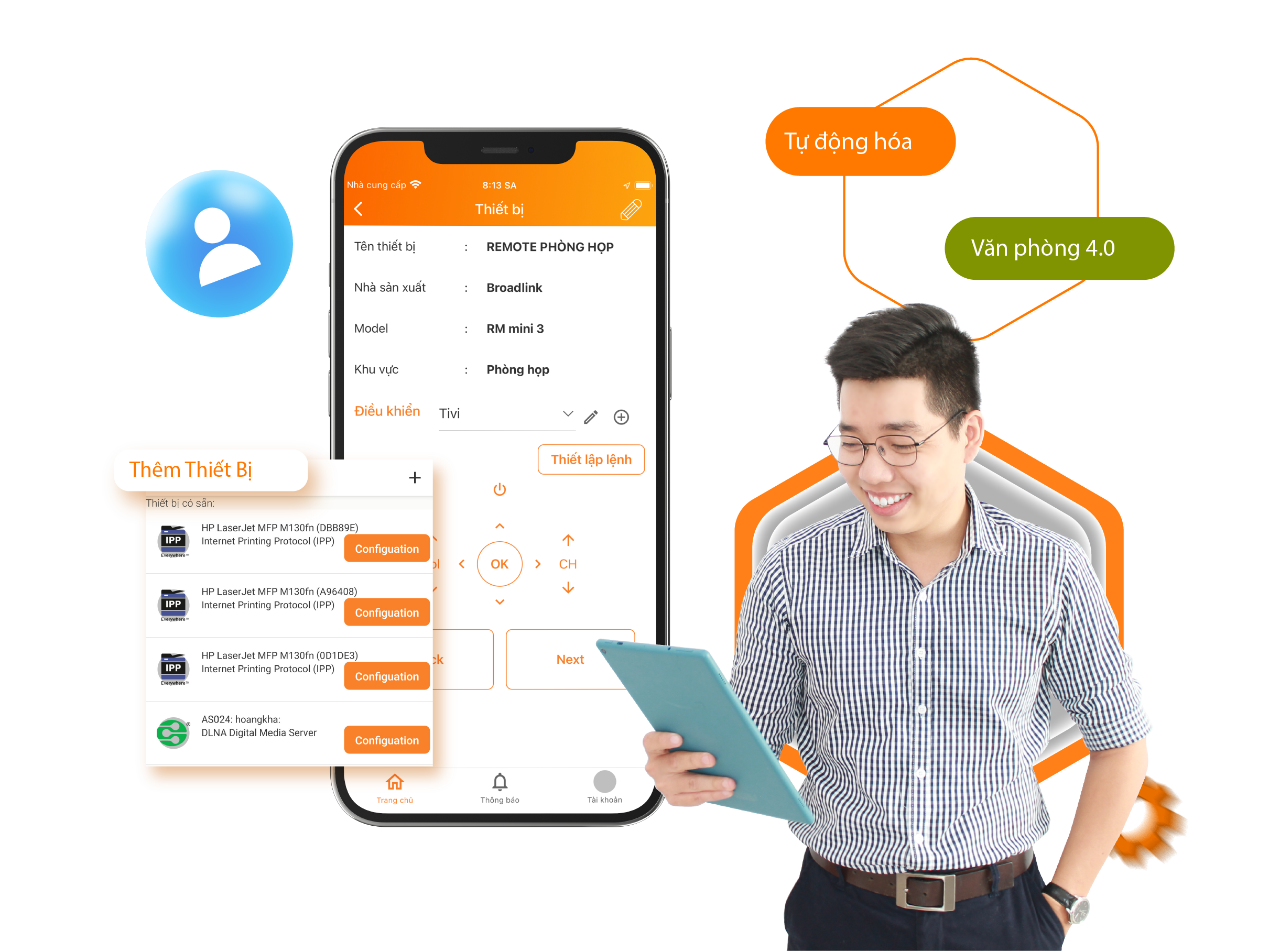 TỰ ĐỘNG HÓA VÀ SỬ DỤNG HIỆU QUẢ THIẾT BỊ VĂN PHÒNG  VỚI BOSS IoT 